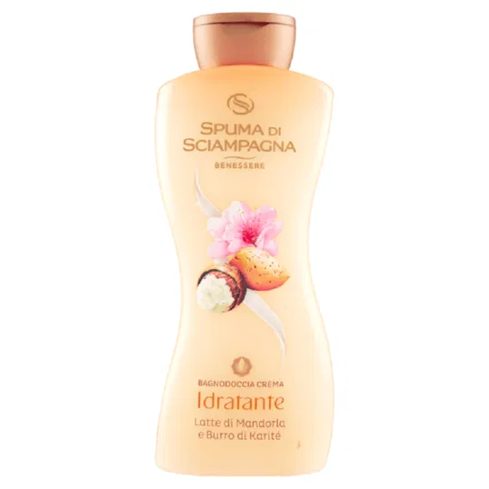 Spumant de baie cremos hidratant cu lapte de migdale, 650 ml, Spuma di Sciampagna