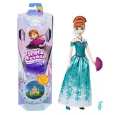 Papusa Disney Frozen, Spin and Reveal, Anna, Wave 2, JBG60