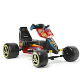 Kart cu pedale, Injusa, Disney Paw Patrol, sasiu metalic robust, pedale si pinion fix