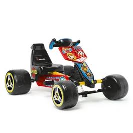 Kart cu pedale, Injusa, Disney Paw Patrol, sasiu metalic robust, pedale si pinion fix