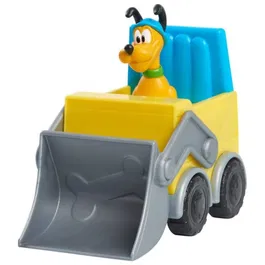 Figurina Mickey Mouse, Pluto in masinuta, 38740