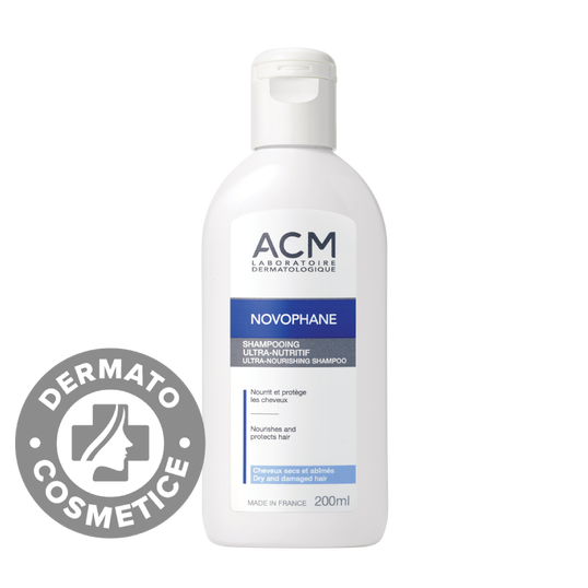 Sampon ultra nutritiv pentru par uscat Novophane, 200ml, ACM
