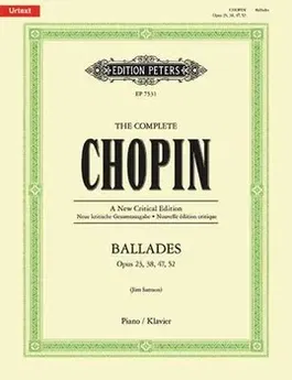 BALLADES OPP 23 38 47 52, Paperback - FR D RIC FR CHOPIN