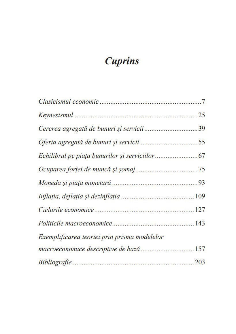 Scurta incursiune in esenta macroeconomiei | Oana Simona Caraman-Hudea