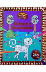 Coloreaza dupa numere. Animale de companie