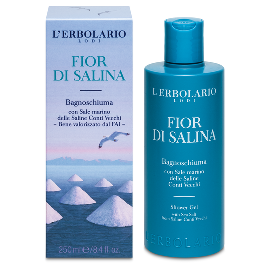 L`Erbolario Gel de dus Fior Di Salina, 250ml