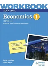 AQA A-Level Economics Workbook 1, Paperback - Steve Stoddard