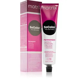 Matrix SoColor Pre-Bonded Blended Culoare permanenta pentru par culoare 4N Mittelbraun Neutral 90 ml