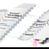 Baneocin pulbere, 250 UI/5000 UI pe gram, 10 g, Sandoz