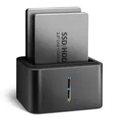 Docking Station AXAGON ADSA-D25, USB3.2, SATA 6G, DUAL HDD (Negru)