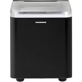 Masina de facut cuburi de gheata Heinner Juneau HIM-120BK, Capacitate 12kg/24h, Capacitate rezervor apa 1.5 l, 120 W (Negru)