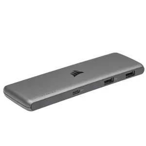Hub USB Corsair USB100 7-Port USB-C/USB-A (Gri)