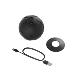 Aparat de masaj Hyperice Hyper Sphere Mini HY34000-001-00, 3 nivele de vibratie, Autonomie 2 ore (Negru)