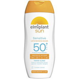 Lapte protectie solara Sensitive SPF50+ Sun, 200ml, Elmiplant