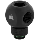 Adaptor Rotativ Corsair Hydro X Series XF Racord tip Y (Negru)