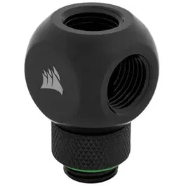 Adaptor Rotativ Corsair Hydro X Series XF Racord tip Y (Negru)