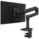 Suport monitor pentru birou Ergotron LX, pivot, rotire 360, 11.3kg (Negru)