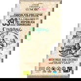 Ciocolata cu lapte si cocos BIO si Fairtrade 39% cacao, 100g, Pronat