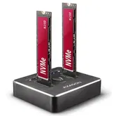 HDD Rack ADSA-M2C, USB 3.1 - 2 x M.2, Docking Station (Negru)