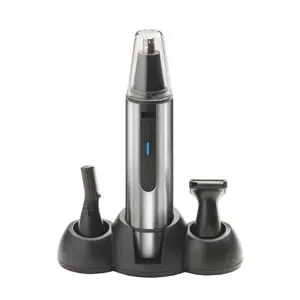 Trimmer 3 in 1 Zelmer ZNT0300, Baterii AA, Multifunctional (Negru/Gri)