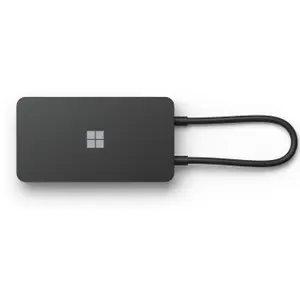 Docking Station Microsoft Travel SWV-00003, VGA, HDMI, USB-C (Negru)