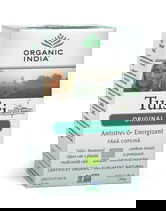 ORGANIC INDIA Ceai Tulsi (Busuioc Sfant) Antistres Natural, Energizant