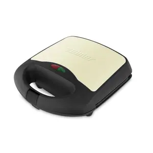 Sandwich maker Zelmer ZSM7861, 750 W (Negru/Crem)