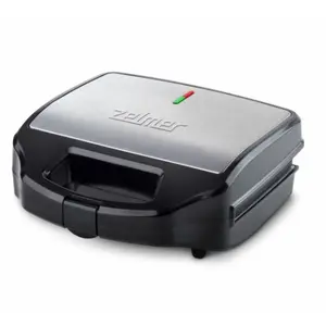 Sandwich maker Zelmer ZSM7900, 900 W (Negru/Argintiu)