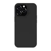 Protectie Spate Lemontti Liquid Silicon MagCharge pentru Apple iPhone 14 Pro Max (Negru)