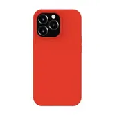Protectie Spate Lemontti Liquid Silicon MagCharge pentru Apple iPhone 14 Pro (Rosu)