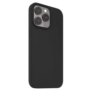 Protectie Spate Next One MagSafe Silicone pentru Apple iPhone 14 Pro Max (Negru)