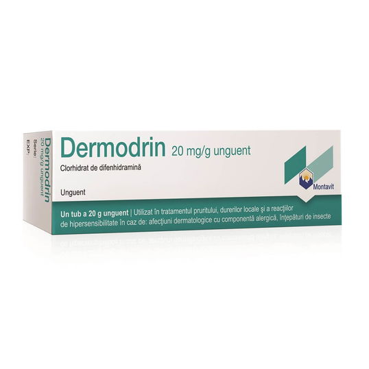 Dermodrin unguent, 20 grame, Montavit