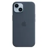 Protectie Spate Apple Silicone pentru Apple iPhone 14 , Magsafe (Albastru)