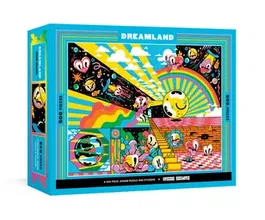 Dreamland. A 500-Piece Jigsaw Puzzle & Stickers - Hattie Stewart