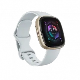 Ceas activity tracker Fitbit Sense 2, GPS, NFC, Bluetooth, Waterproof (Albastru)