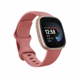 Ceas activity tracker Fitbit Versa 4, GPS, NFC, Bluetooth, Waterproof (Roz)