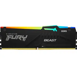 Memorie Kingston FURY Beast RGB, 32GB DDR5, 5200MHz, CL40