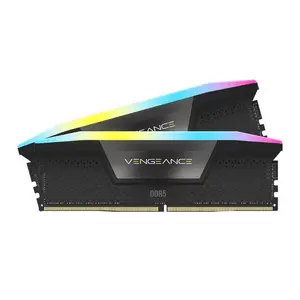 Memorii Corsair Vengeance RGB 32GB, DDR5, 5200MHz, CL40, 2x16GB, 1.25V (Negru)