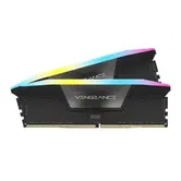 Memorii Corsair Vengeance RGB 32GB, DDR5, 5200MHz, CL40, 2x16GB, 1.25V (Negru)