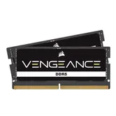 Memorii laptop Corsair Vengeance 32GB (2x16GB) DDR5, 4800MHz, CL40 (Negru)