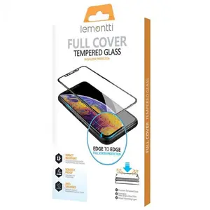 Folie Sticla Lemontti Full Fit pentru Xiaomi Redmi Note 11 Pro / Xiaomi Note 11 Pro 5G (Negru)