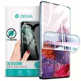 Folie Silicon Devia Antibacterian pentru Huawei Nova 9 (Transparent)