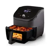Friteuza cu aer cald Instant Pot Vortex Plus 6 Clear Cook, Ecran digital, Cos detasabil, 6 functii de gatire, 5.7 L, 1700 W (Negru)