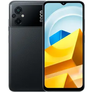 Telefon Mobil Poco M5, Procesor MediaTek Helio G99, IPS LCD 6.58", 4GB RAM, 128GB Flash, Camera Tripla 50+2+2MP, Wi-Fi, 4G, Dual Sim, Android (Negru)