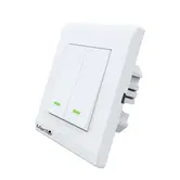 Intrerupator dublu Smart Mentor ES031 WiFi 10A 1200W, ignifug