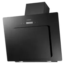 Hota Decorativa inclinata Samus HSI640DGB, Latime 60 cm, 1 Motor, Afisaj Digital (Negru)