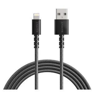 Cablu Anker PowerLine Select+ A8013H12, Lightning, USB (Negru)