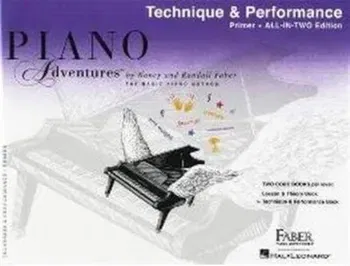 Piano Adventures All-in-Two Primer Tech. & Perf.. Technique & Performance - Anglicised Edition - ***