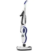 Mop cu abur TRISTAR SR-5261, 1500W, rezervor 400ml, 12 accesorii incluse, cap detasabil pentru curatarea geamurilor (Alb/Albastru)