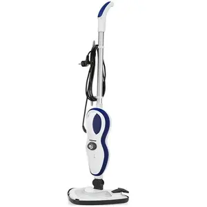 Mop cu abur TRISTAR SR-5261, 1500W, rezervor 400ml, 12 accesorii incluse, cap detasabil pentru curatarea geamurilor (Alb/Albastru)